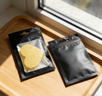 Sachet d'emballage auto-scellant refermable en PET couleur macaron, holographique et épaissi, pour bijoux, pierres précieuses, bracelets, boucles d'oreilles et porte-cartes