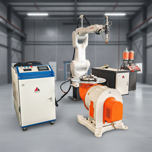 Machine <span class=keywords><strong>de</strong></span> revêtement au laser à fibres automatique avec système robotique 6 axes pour le perçage, la pétrochimie, les machines agricoles et la réparation <span class=keywords><strong>de</strong></span> moules - Product Image 1