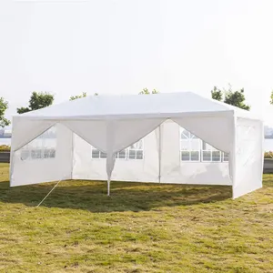 Yüksek kaliteli Gazebo açık Pop Up çardak tentesi 3 duvar 3x6 katlanır reklam fuar çadırı
