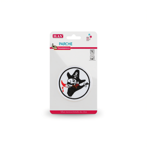 Patch Ilan 7x7 cm con design pirata da stirare - Product Image 2