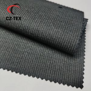 Italien costume rayé tissu de laine peignée laine pour costume homme d'affaires - Product Image 6