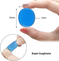 Drum Dampeners Gel Pads Silicone Soft Drum Head Dampening Non-toxic Reusable Self-Adhesive Accessories Percussion Instruments