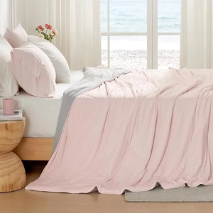 Cooling Comforter Queen Size Double Sided Cool <strong>Blanket</strong> for Hot Sleepers Night Sweats Breathable Lightweight Summer Ice <strong>Blankets</strong> - Product Image 3