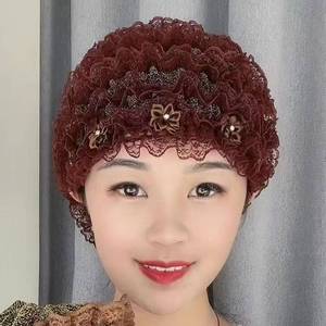 Ethnic women's headscarf without pearls, cotton headscarf, shawl, scarf, Muslim-friendly hat - Product Image 3