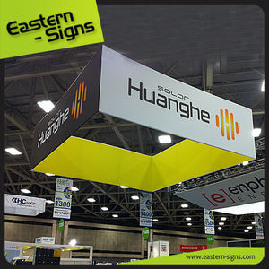 Banners Colgantes de Aluminio Ligeros para Publicidad en Techo, Banners de Tela Tensada, Letreros Colgantes para Exposiciones y Ferias Comerciales - Product Image 1