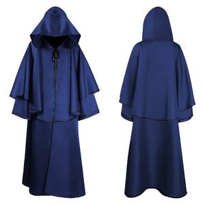 Capa con Capucha, Disfraz de Brujo de Pesadilla, Carnaval, Fiesta, Brujo Asesino, Muerte Invernal, Gótico Medieval, Túnica de Cosplay - Product Image 1