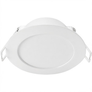 ไฟดาวน์ไลท์ LED แบบฝังฝ้าเพดาน 5W สีขาว ได้รับการรับรองมาตรฐาน ETL ดีไซน์บางเฉียบ พร้อมปุ่มควบคุม  220V โคมไฟแผงทันสมัยสำหรับห้องครัวและบ้าน - Product Image 1