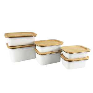 LIHONG hot selling stainless steel Lunch Box Cute food storage container bamboo bento Lunch Box for kid adult