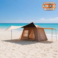 Tente de camping gonflable, tente pneumatique imperméable pour le camping, durable, pratique, garantie 3 ans, grand stock, livraison directe