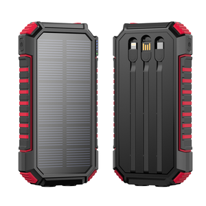 Ventas calientes Placas de bancos de energía Cargador móvil portátil 20000mAh Estación de Banco de energía <span class=keywords><strong>solar</strong></span> a prueba de agua para teléfono - Product Image 4