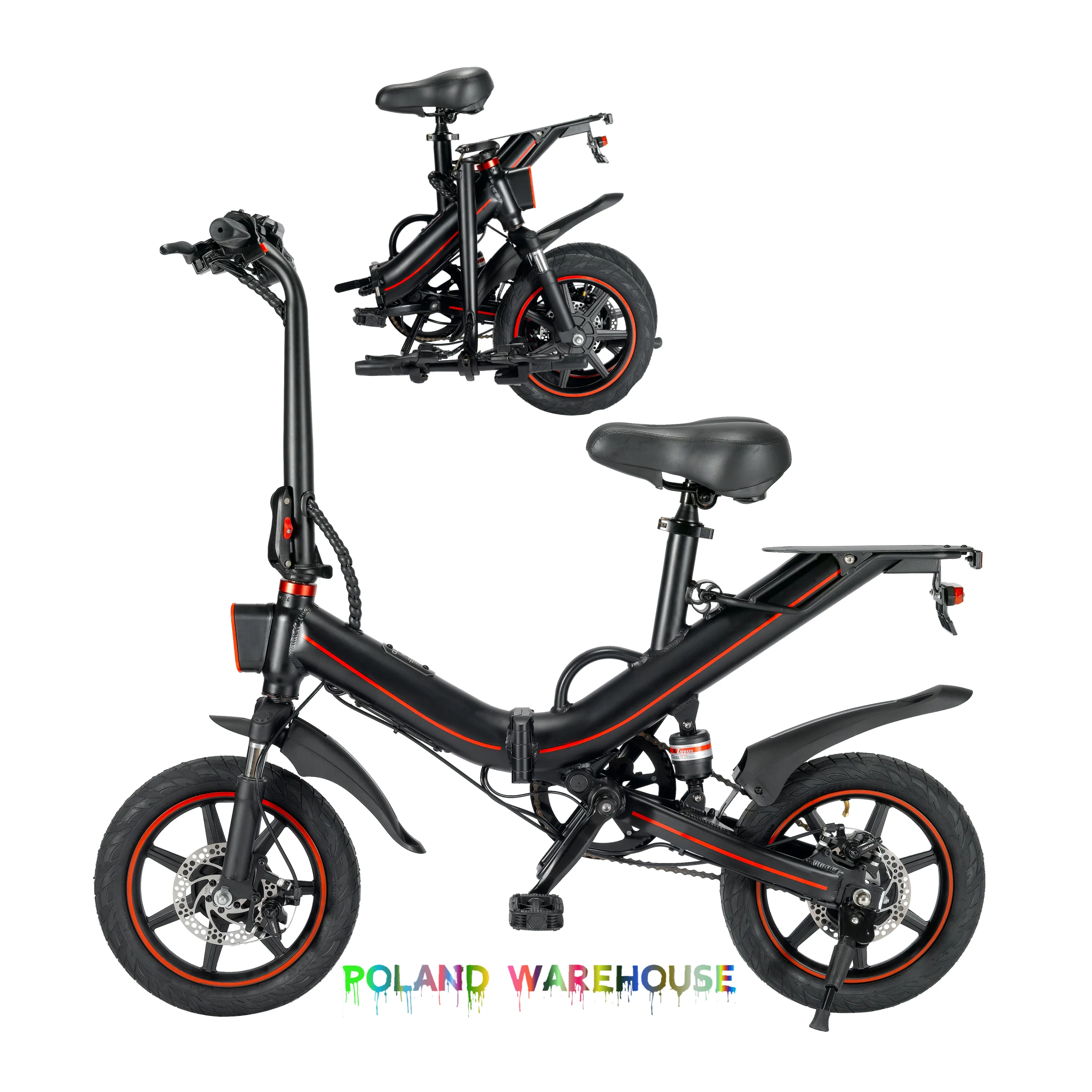 EU warehouse 15ah battery 14inch wheels folding trek bike electric bike folding electric bike