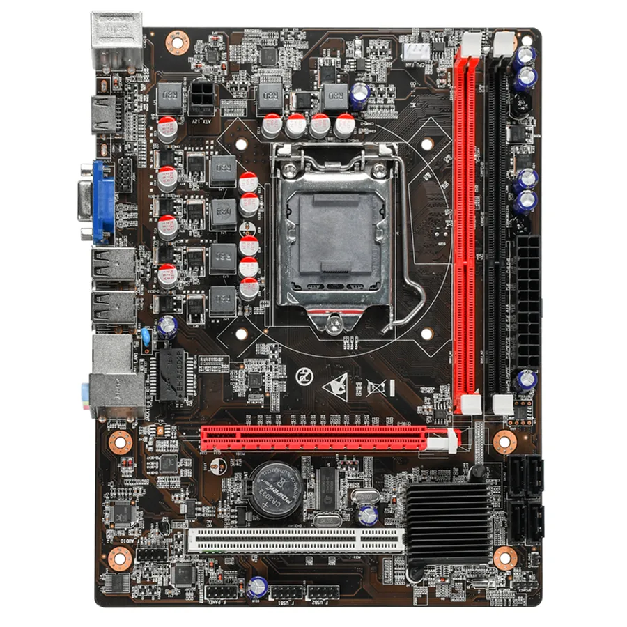 Best Quality PC HM55 lga 1156 motherboard Intel Chipset mother board for desktop