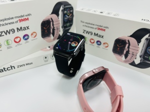 2025 ZW9max Reloj inteligente IPS Monitoreo de fitness Ritmo cardíaco Carga inalámbrica Hombres Mujeres Compatibilidad con todos los teléfonos - Product Image 5