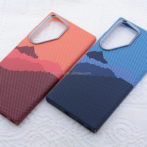 Funda para Teléfono con Patrón de <span class=keywords><strong>Fibra</strong></span> de Carbono en Contraste de Color para Samsung S24 Plus, Ultrafina, con Imán Fuerte, Funda de Kevlar para Samsung - Product Image 6