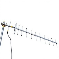 Antenne Yagi UHF 433/435 MHz 430-440 MHz à 12 éléments directionnelle pour communication radio bidirectionnelle sans fil, fabriquée en Chine