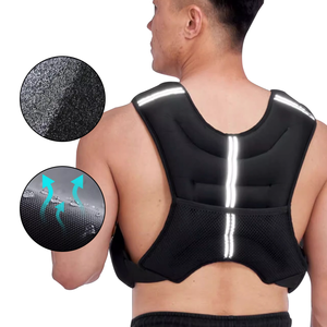 Logotipo personalizado 3kg 5kg 8kg <span class=keywords><strong>10</strong></span> <span class=keywords><strong>kg</strong></span> Material de neopreno ajustable <span class=keywords><strong>Chaleco</strong></span> de <span class=keywords><strong>peso</strong></span> de rayas reflectantes Gimnasio al aire libre Jogging <span class=keywords><strong>Chaleco</strong></span> ponderado - Product Image 5