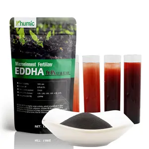 红棕色粉末优质肥料生物刺激剂EDDHA Fe 6% 螯合铁肥供应商