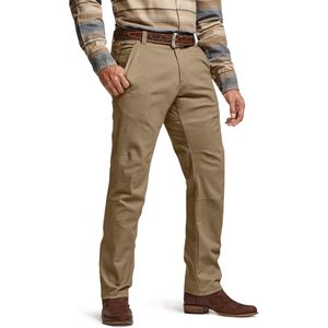 Pantalon utilitaire homme personnalisé, taille mi-haute, style western/cowboy, coupe droite, léger, imperméable, extensible, pour l'extérieur, avec poches - Product Image 1