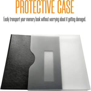 <span class=keywords><strong>Album</strong></span> de mariage personnalisable pour photos instantanées 2x6, en cuir PU noir, livre d'or, scrapbook, capacité 160 photos, 40 cadeaux - Product Image 4