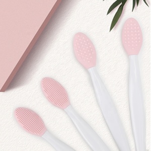 Épurateur en Silicone Double face, 1 pièce, <span class=keywords><strong>brosse</strong></span> pour le nettoyage du nez, exfoliant pour les lèvres - Product Image 3