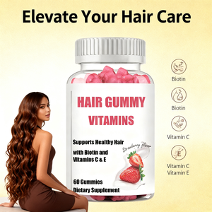 Venta caliente Superfood Biotin + Vitamina C B7 Suplementos alimenticios Biotin Gummy Biotin Collage Keratin Gummies - Product Image 4