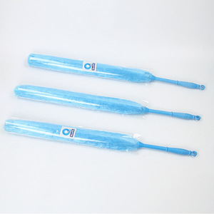 Plumeau électrostatique flexible bleu ciel, tête ronde de 65 cm, outil de nettoyage de meubles - Product Image 4