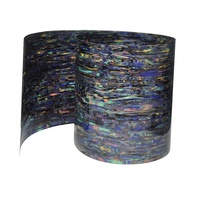 Tambour 0.5mm Instrument de musique Déco Celluloïd Feuille Bleu Abalone