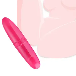 Tùy Chỉnh Không Thấm Nước Điện Bullet Vibrator Massager Pin Đồ Chơi Tình Dục Cho Phụ Nữ Son Môi Hình Dạng Vibrator