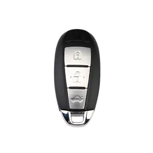 3 Buttons Remote Car Key Shell Case For Suzuki Swift Kizashi SX4 Vitara Remote Key Housing Replace With Small Key