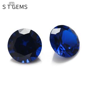 ST Gems ไฟสีฟ้า <span class=keywords><strong>Spinel</strong></span> 114 # พลอยสีน้ำเงินห้องปฏิบัติการทรงกลมไพลินสังเคราะห์ <span class=keywords><strong>Spinel</strong></span> - Product Image 2