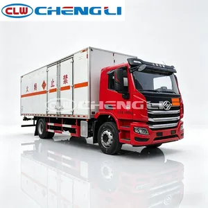 Camionnette pour marchandises dangereuses CLW 18T 4x2, véhicule de transport de matières explosives avec caisse fermée antistatique - Product Image 5