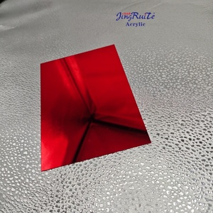Laser Engravable Red <strong>Mirror</strong> <strong>Acrylic</strong> Sheet for Cake Toppers and Keychains - Product Image 5
