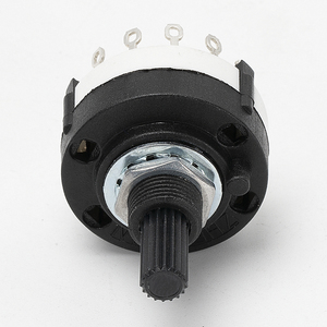 RTS Solder Terminal Selector <strong>Switch</strong> <strong>Rotary</strong> Universal Plastic 1 <strong>Pole</strong> 2 <strong>Poles</strong> <strong>6</strong> <strong>Position</strong> <strong>Rotary</strong> <strong>Switch</strong> for Fan 0.3A 125V 250VAC