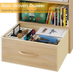 Librería de madera <span class=keywords><strong>blanca</strong></span> Gabinete de esquina Librerías de madera baratas - Product Image 5