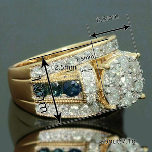 Anello Scintillante di Lusso per Donna, Elegante Gioiello da Dito alla Moda - Product Image 5