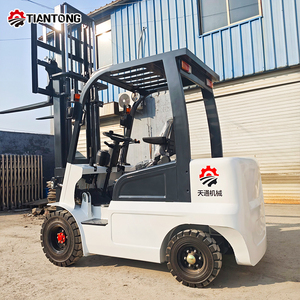 Forklift Listrik Baterai Lithium Harga Promo Bersertifikat CE, 4 Roda, Hidrolik, untuk Penanganan <span class=keywords><strong>Material</strong></span> di Gudang dan Pabrik Dalam Ruangan - Product Image 2
