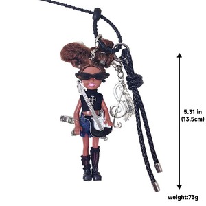 Muñeca HECION OOTD <span class=keywords><strong>Kelly</strong></span>, Muñeca Bebé Linda y Moderna con Guitarra, Suéter, Colgante OOTD, Cartera, Llaveros Personalizados DIY - Product Image 6