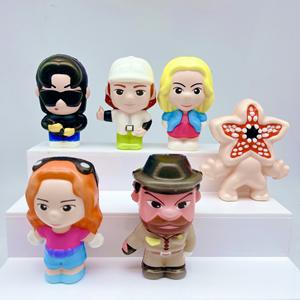 Nuevo Juguete Antiestrés de PU con Forma de Flor Comedora de Hombres, Estilo Retro de Serie de Terror, Figura de Acción de Rebote Lento - Product Image 5