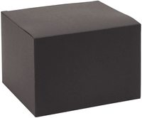 Boîte d'emballage en papier kraft personnalisée enveloppe noire boîte postale en papier pliable emballage boîte en papier artisanal