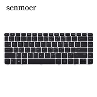 En stock, tout neuf, meilleur clavier EliteBook 745 G3 745 G4 840 G3 840 G4 ZBook 14u G4 avec cadre argenté pour ordinateur portable HP
