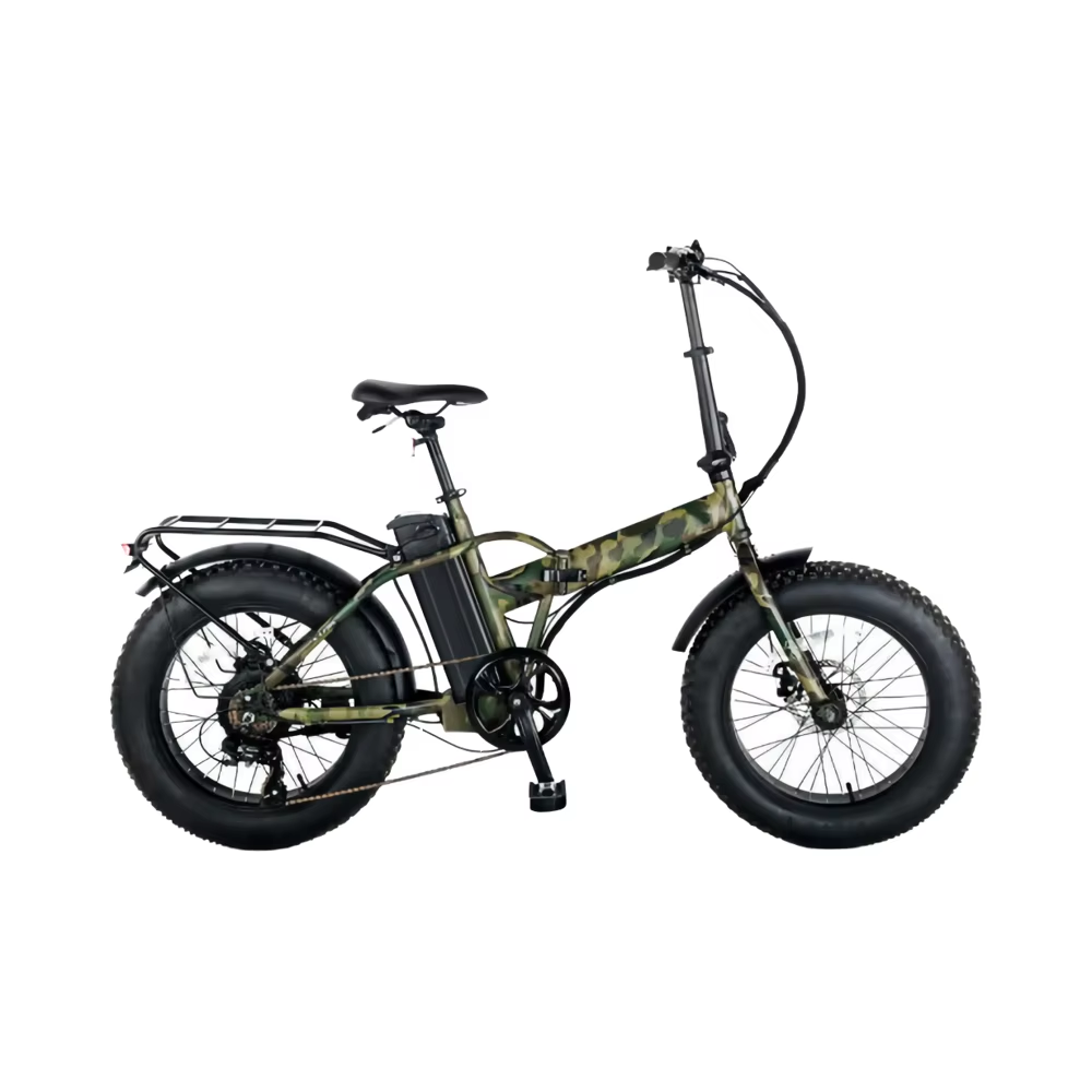 Folding Hummer Fat Bicycles Durable High Performance