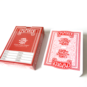 Regalo fiesta niños educativo promocional negro <span class=keywords><strong>Casino</strong></span> <span class=keywords><strong>777</strong></span> juego de mesa barato personalizado marca Logo tarjeta fabricante naipes - Product Image 2