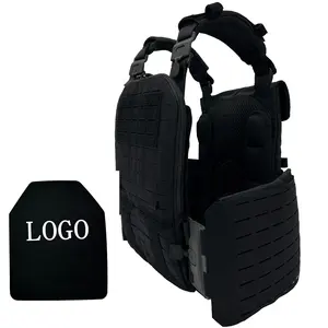 Custom Logo Fitness Weight Training Plate Carrier Steel Weighted Tactical Vest Plate