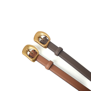 <span class=keywords><strong>Ceinture</strong></span> Fine <span class=keywords><strong>en</strong></span> Alliage Designer Dives pour <span class=keywords><strong>Femme</strong></span> avec Boucle Ardillon – Sangle de Taille Fine et Authentique de Qualité Supérieure, Largeur 1,8 cm, Longueur 105 cm - Product Image 5