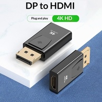 Adaptador Estándar de DP a HD-MI, Adaptador de Video de Alta Definición de DisplayPort a HD-MI 4k30Hz