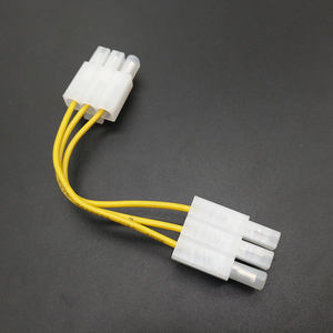 MX4.2 6 핀 CPU 메인보드 전원 공급 장치 연장 코드 케이블 수-암 커넥터 와이어 하네스 - Product Image 5