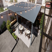 Panneau sandwich en aluminium moderne haute résistance pour façade de bâtiment extérieur, entrepôt, hôtel, atelier, chambre froide - Isolation thermique