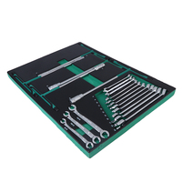 Kit d'outils à main en acier au chrome-vanadium étanche, personnalisable OEM, vente en gros, avec conception durable pour la réparation automobile quotidienne