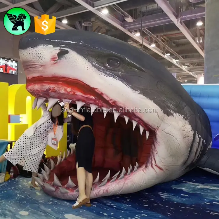 Event Shark Inflatable Customized Advertising Inflatable Shark Replica A5745