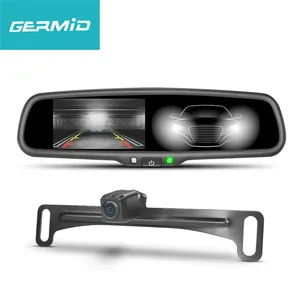 4.3 inch Auto Dimming Rearview Mirror 1500cd/m2-2000 Super Brightness LCD Rear View Monitor